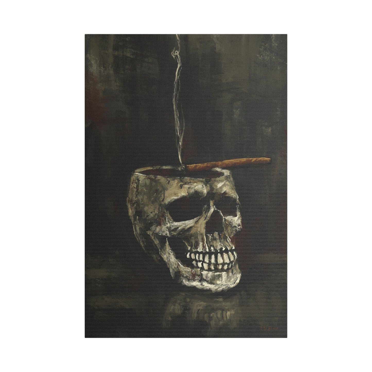 Evening Ritual - Satin Canvas Print