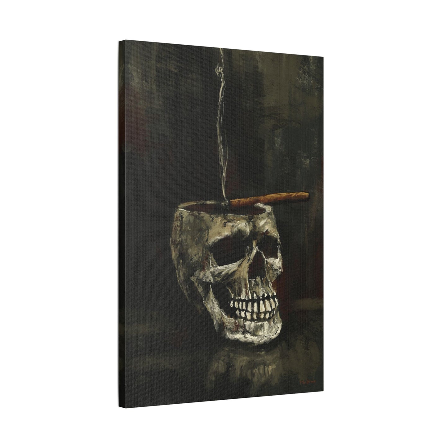 Evening Ritual - Satin Canvas Print