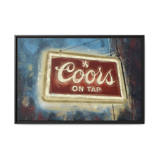 Mountain Brew Legacy Framed Matte Canvas Art