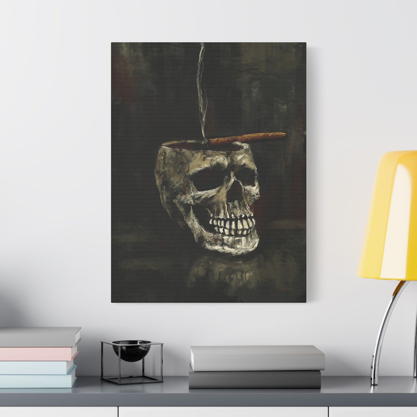 Evening Ritual - Satin Canvas Print