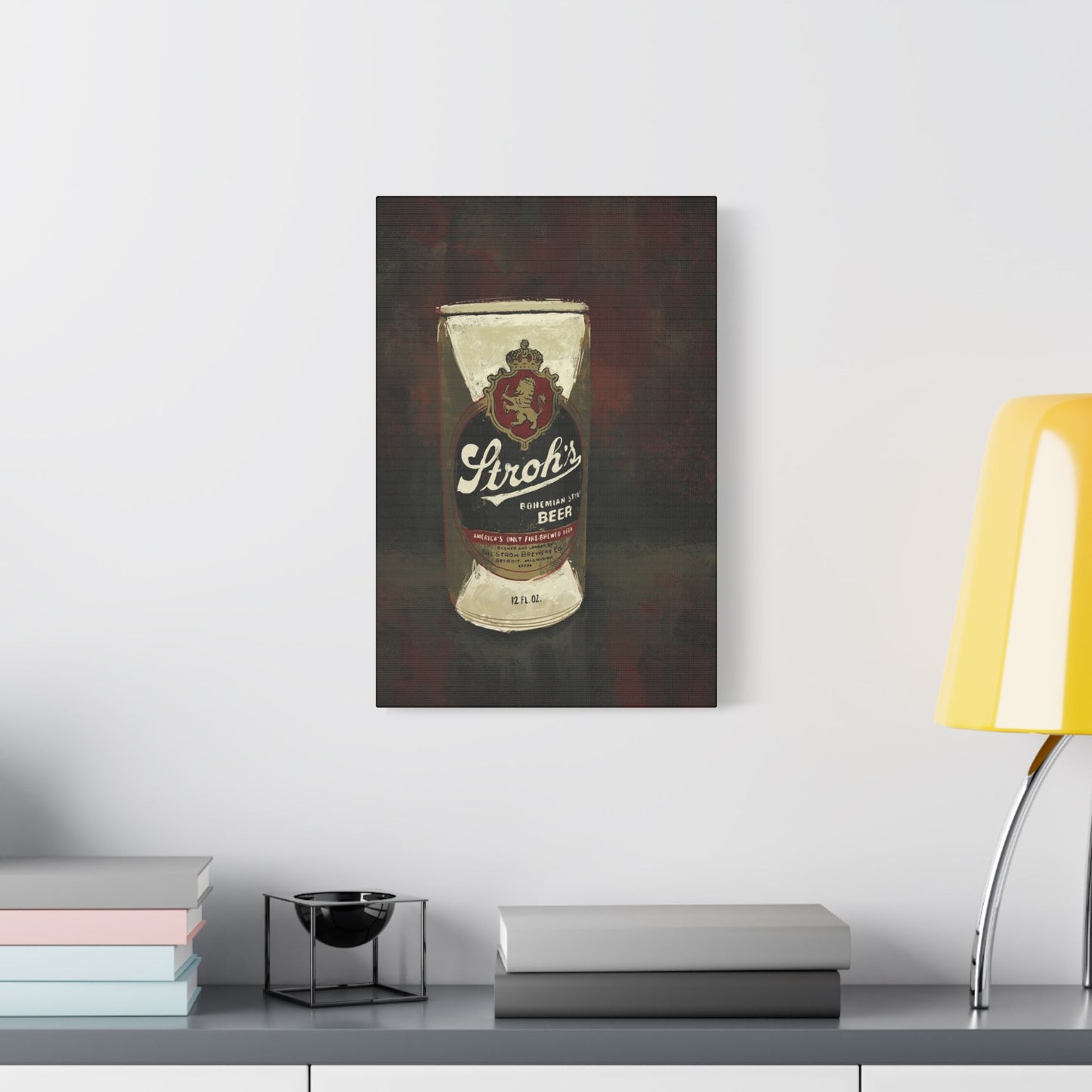 Detroit Classic Can – Retro Canvas Art