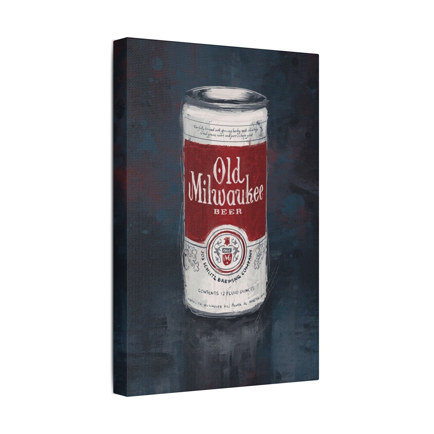 Red Label Memories Art Canvas