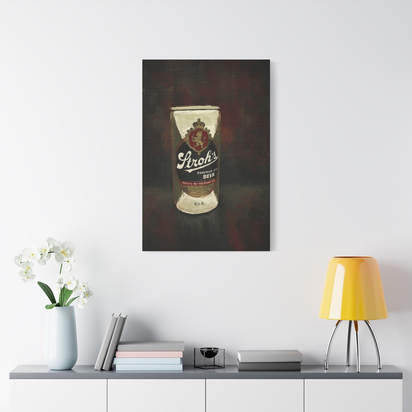 Detroit Classic Can – Retro Canvas Art