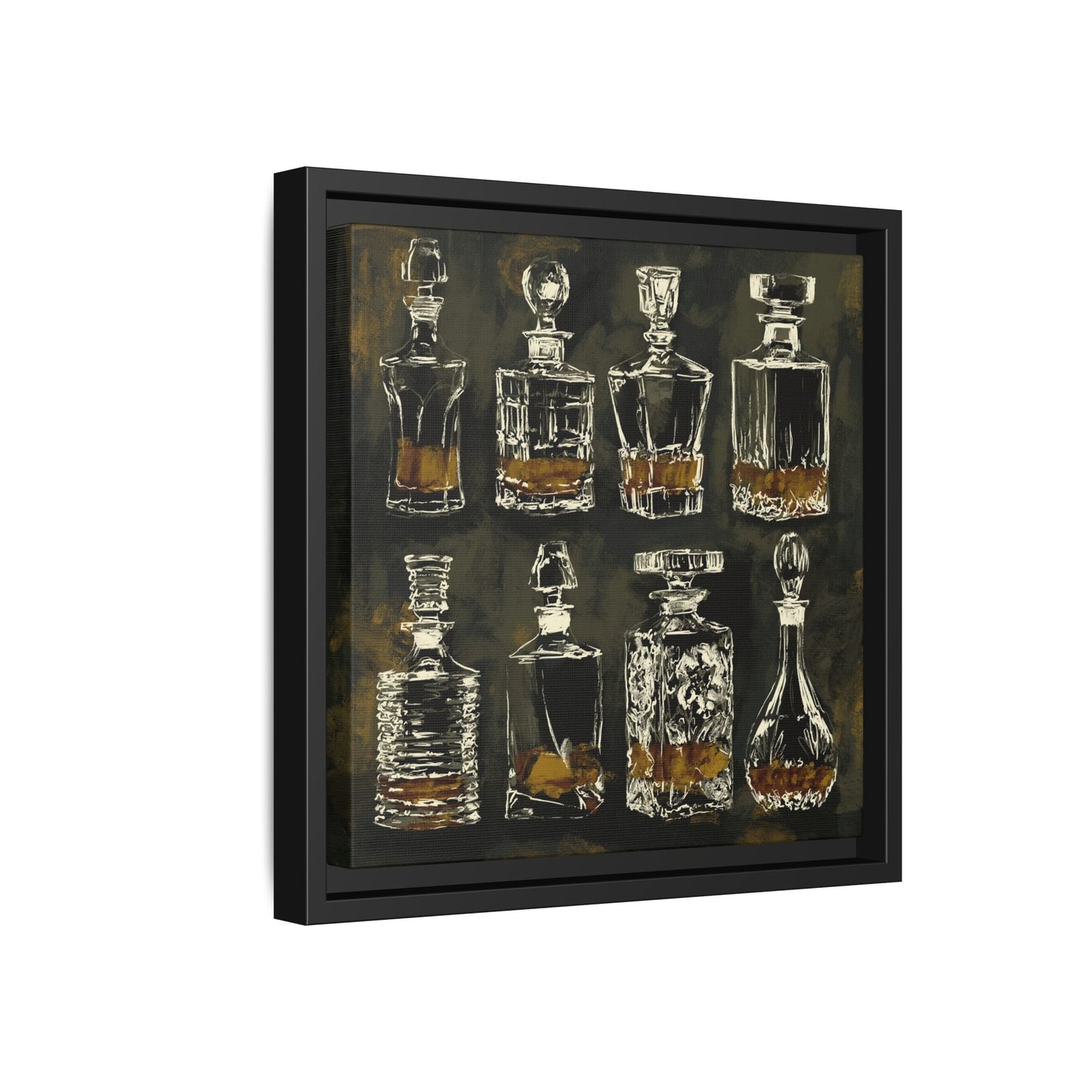 The Good Pour - Gallery Wrapped Canvas with Frame
