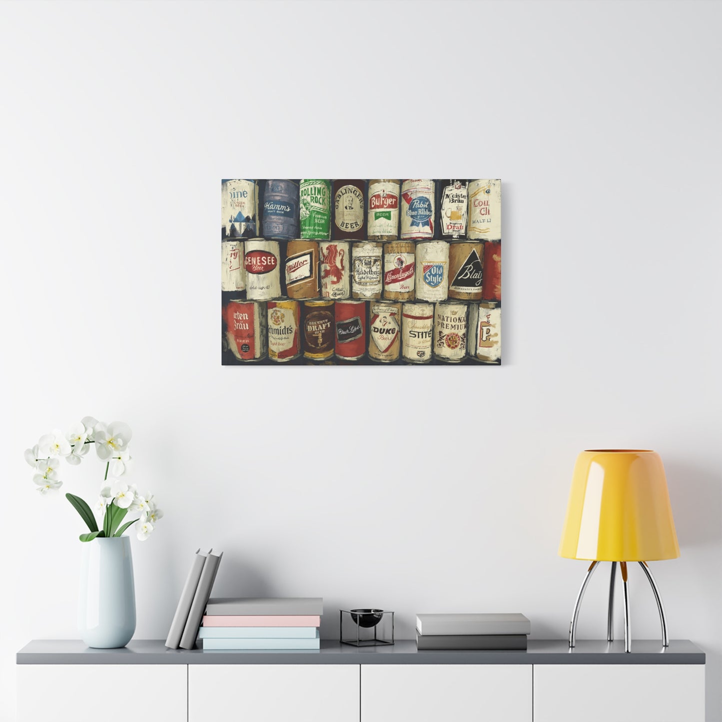 Wall of Brews Matte Canvas