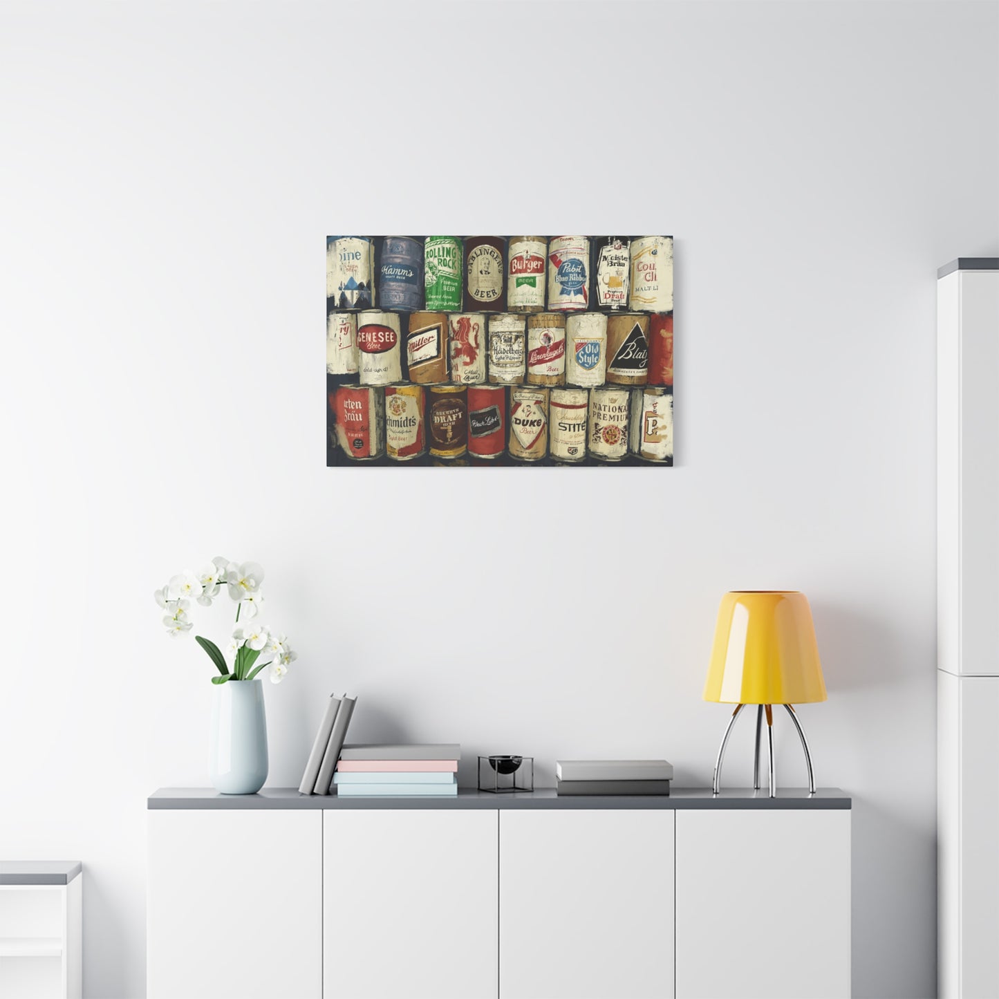 Wall of Brews Matte Canvas
