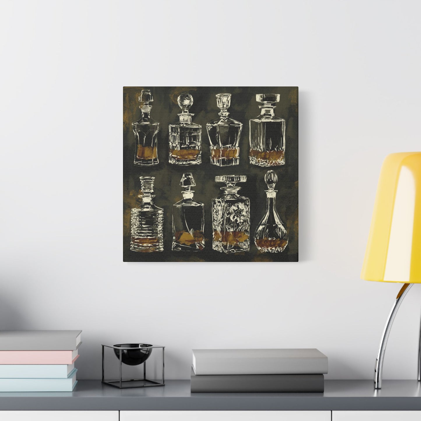 The Good Pour Whiskey Art Canvas