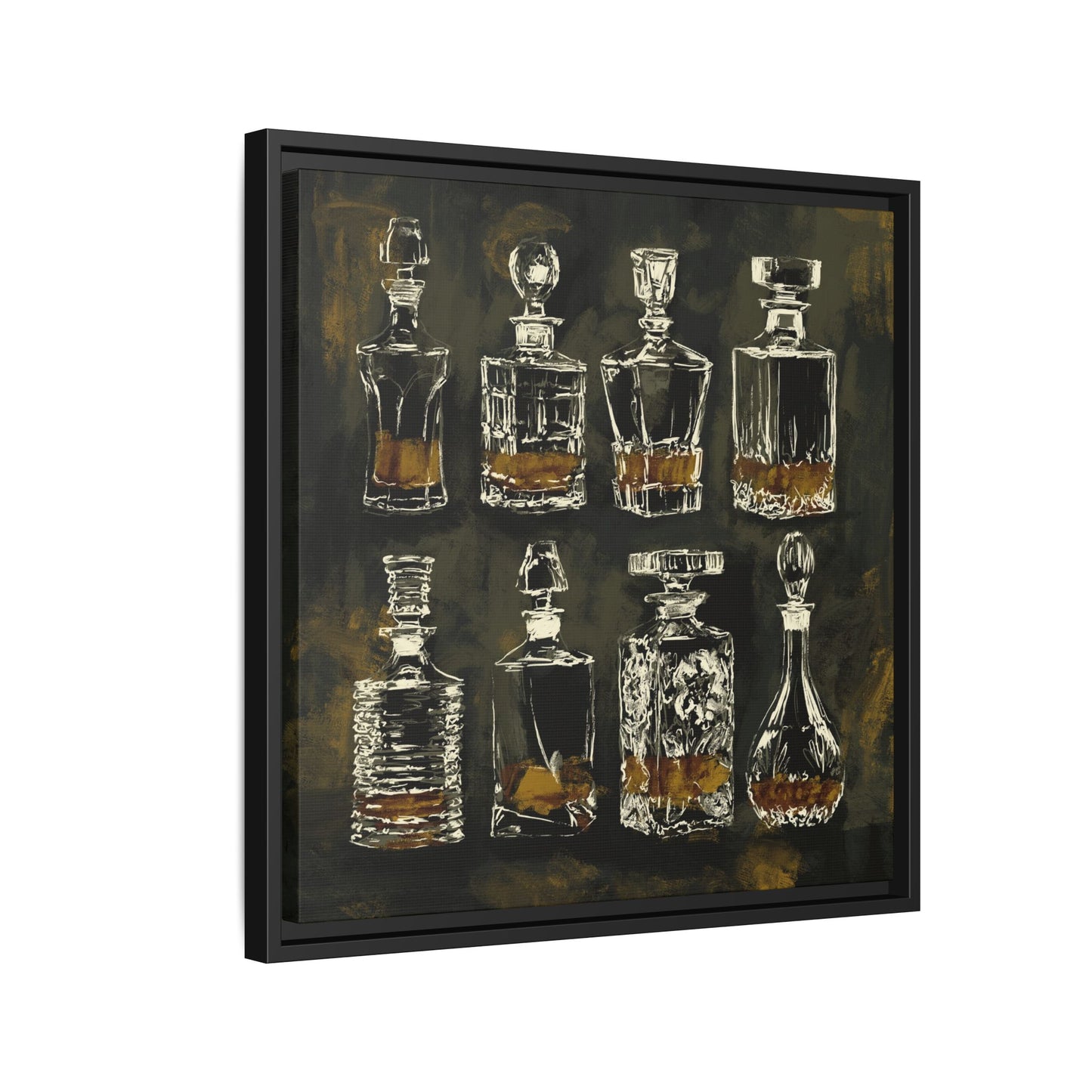 The Good Pour - Gallery Wrapped Canvas with Frame