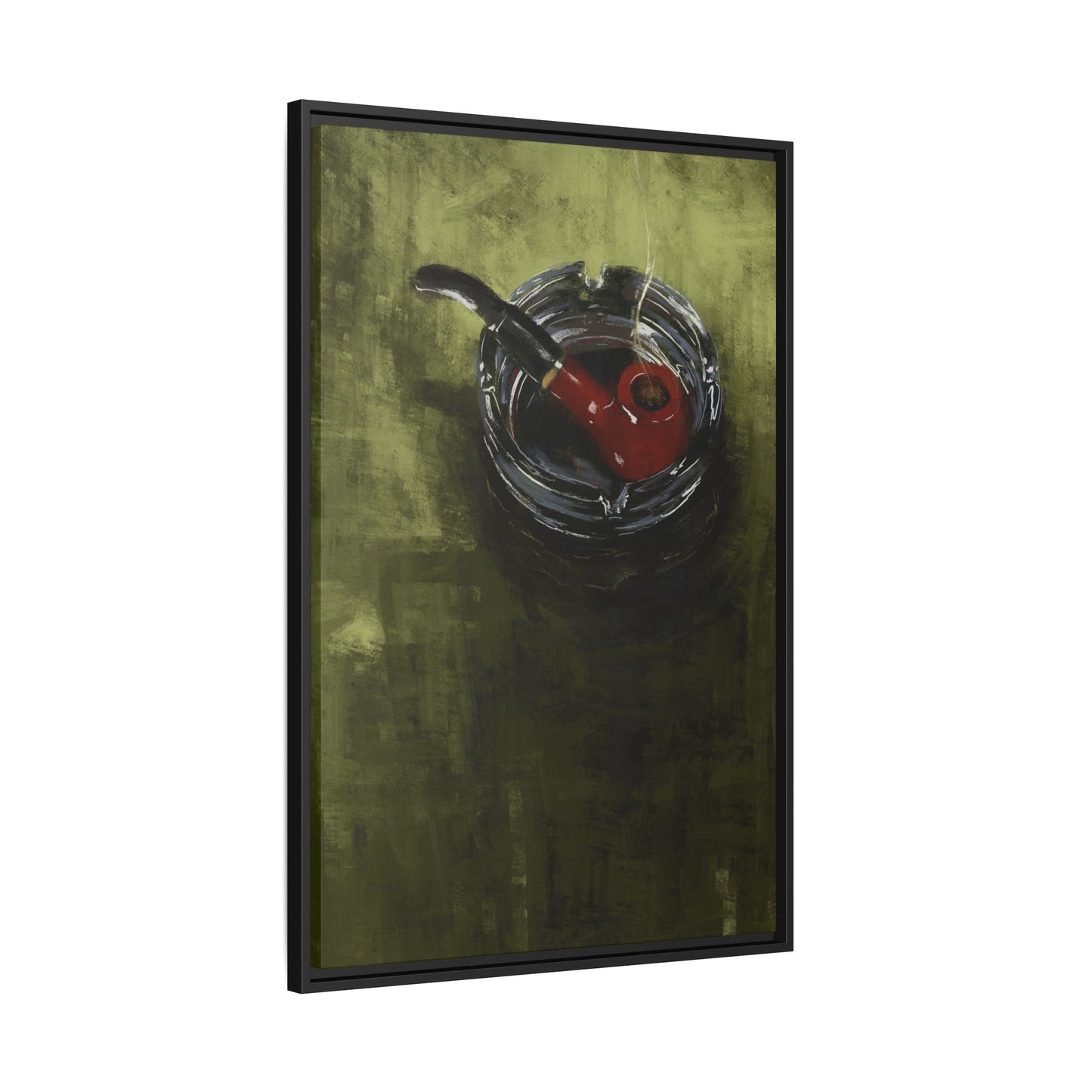 The Quiet Corner -  Gallery Wrapped Print with Black Frame