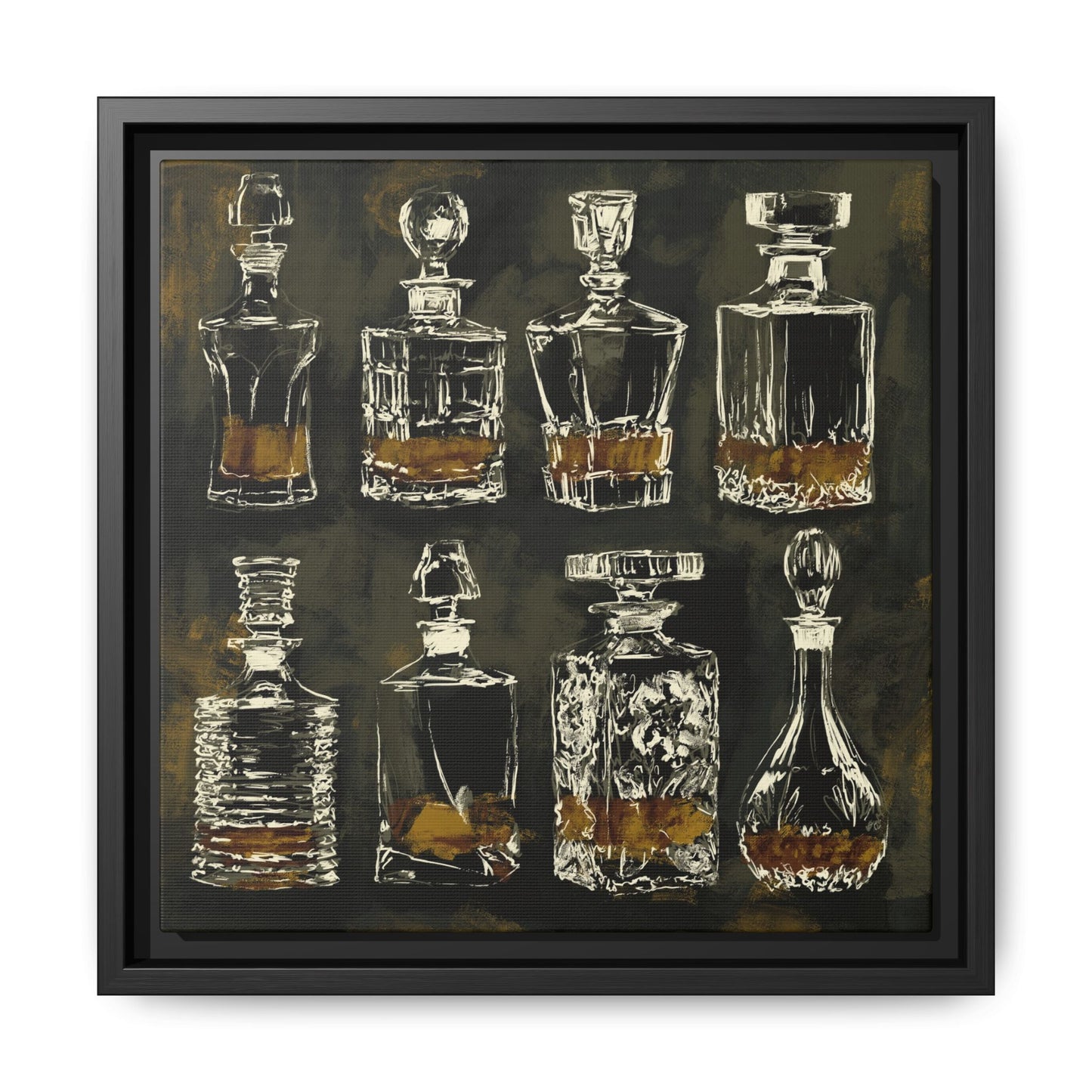 The Good Pour - Gallery Wrapped Canvas with Frame