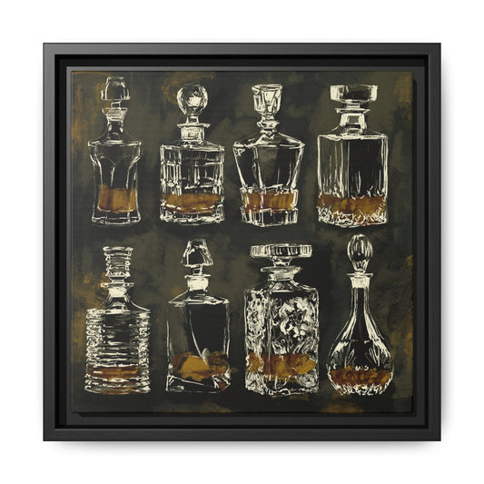 The Good Pour - Gallery Wrapped Canvas with Frame