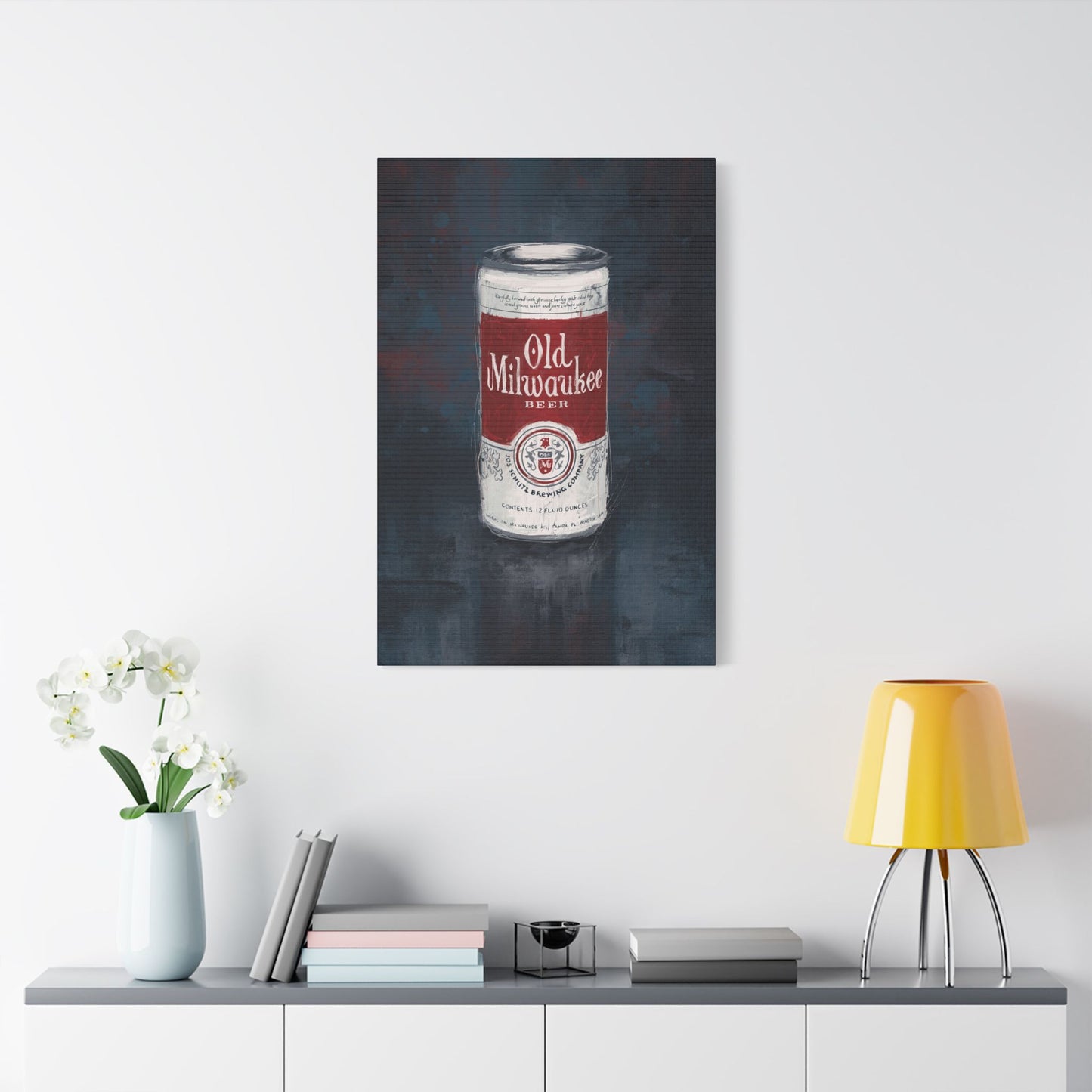 Red Label Memories Art Canvas
