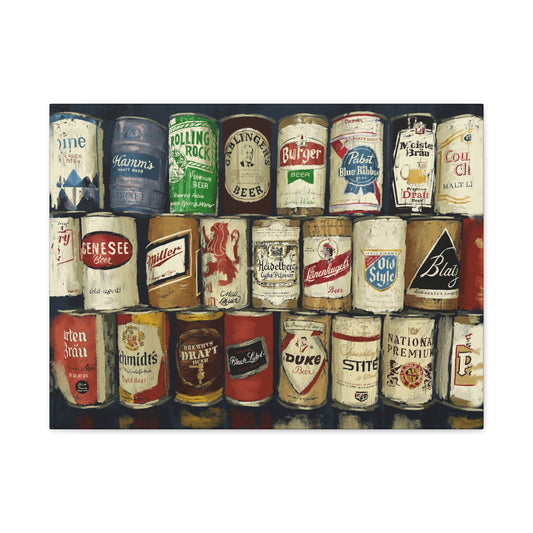 Wall of Brews Matte Canvas