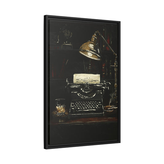 Writer’s Hour - Framed Canvas