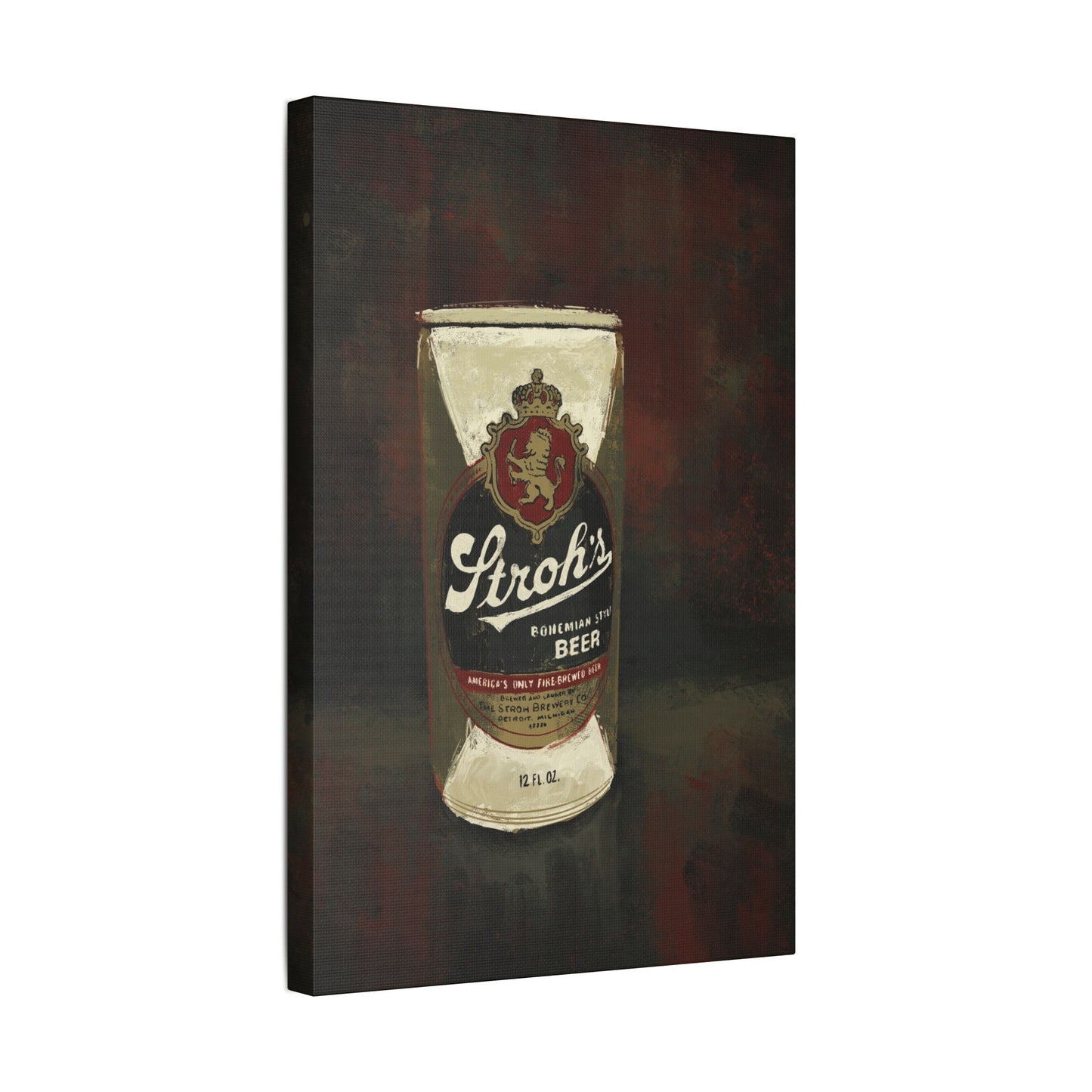 Detroit Classic Can – Retro Canvas Art