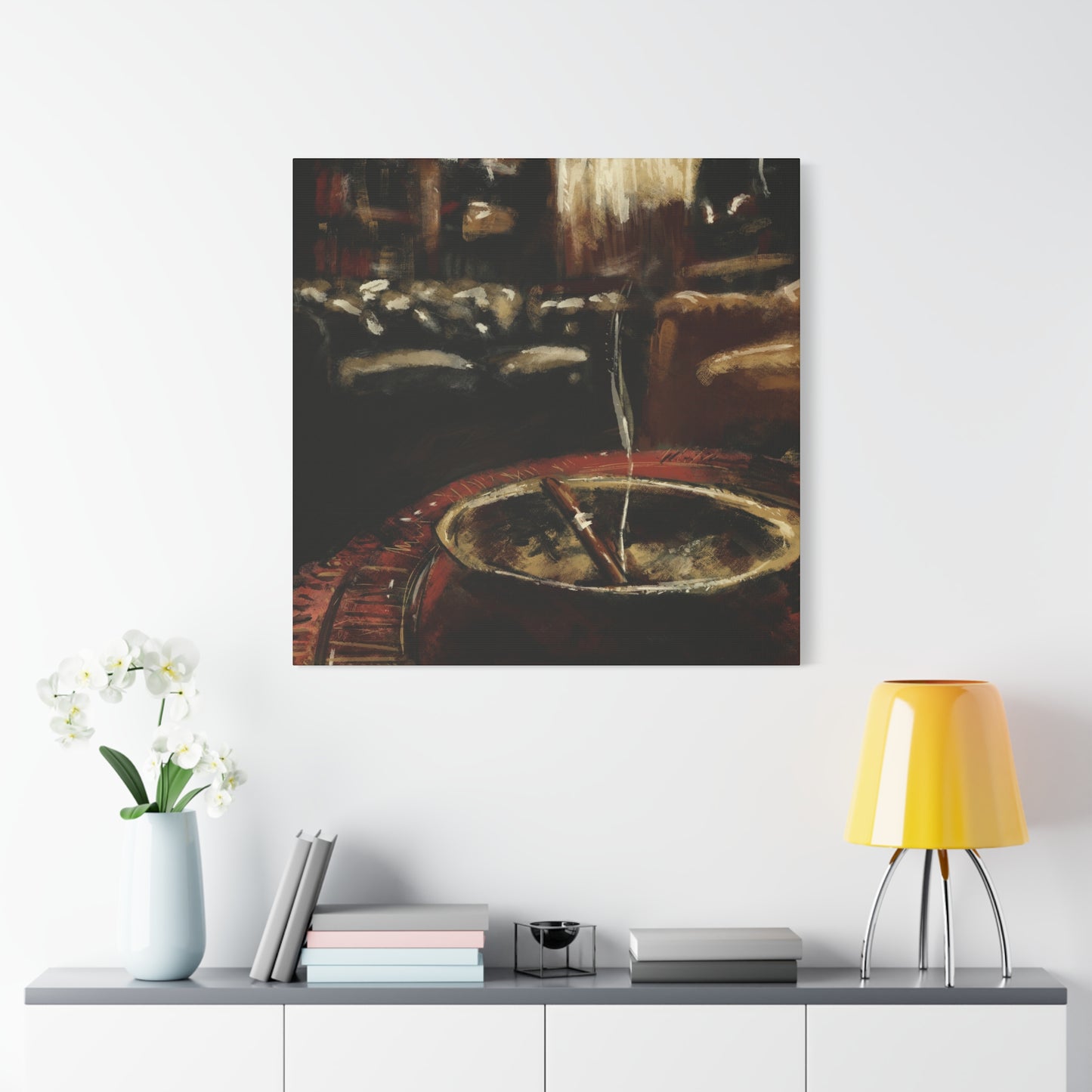 After the Smoke Clears - Canvas Print