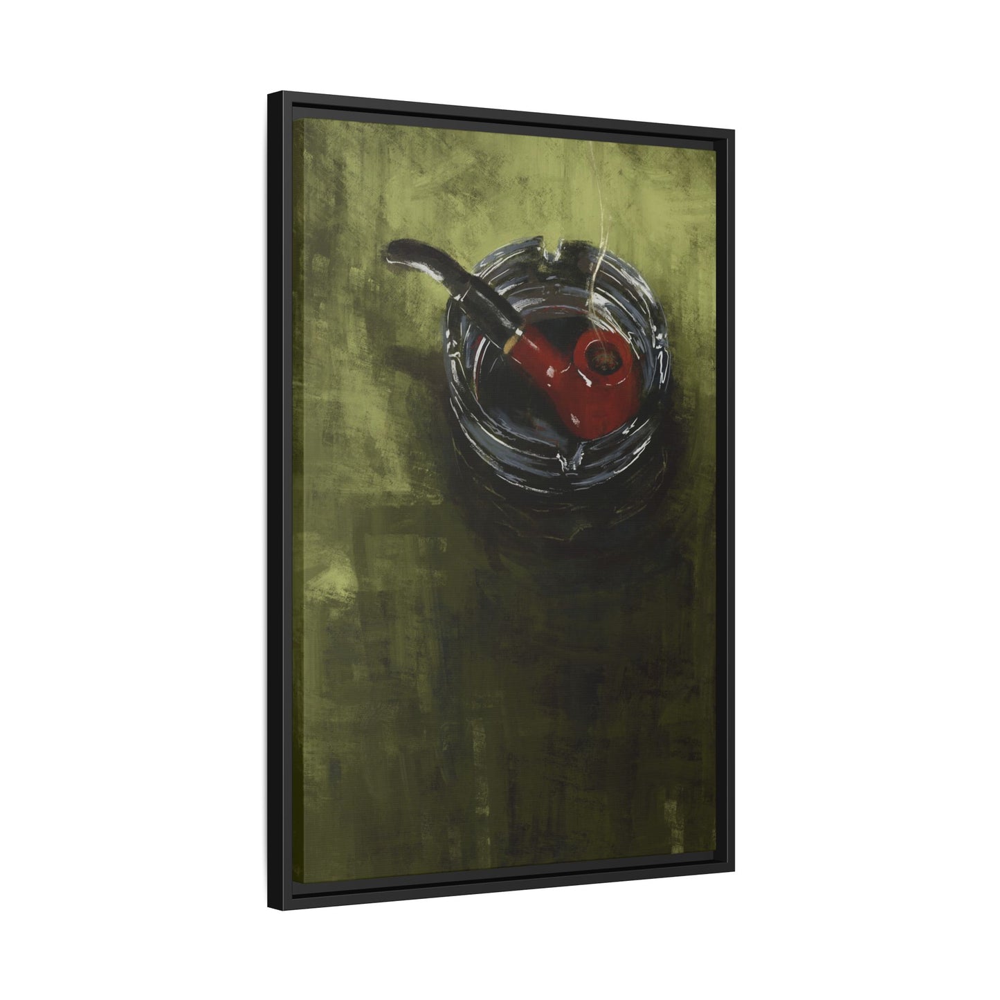 The Quiet Corner -  Gallery Wrapped Print with Black Frame