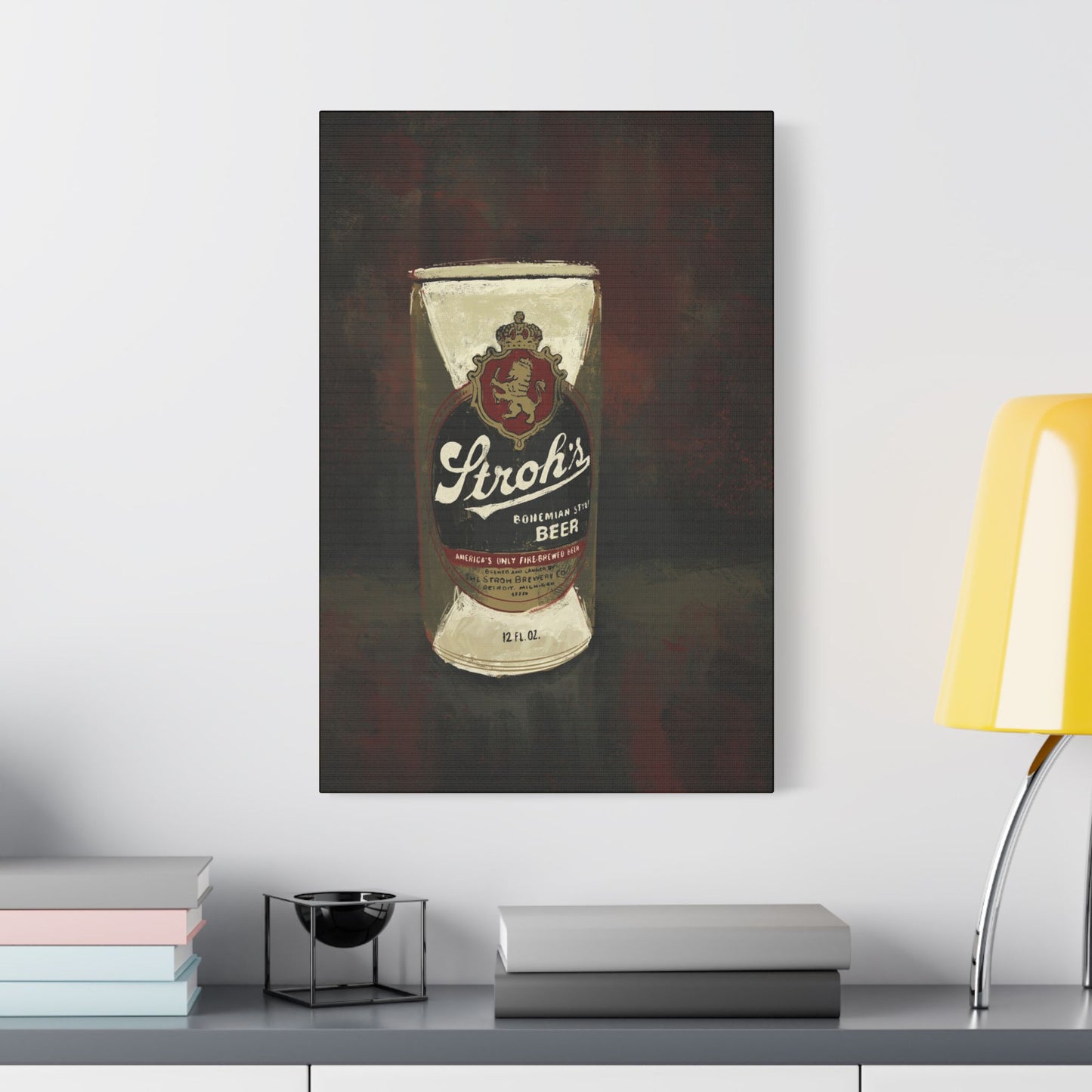 Detroit Classic Can – Retro Canvas Art