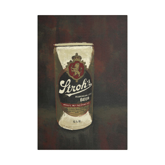 Detroit Classic Can – Retro Canvas Art