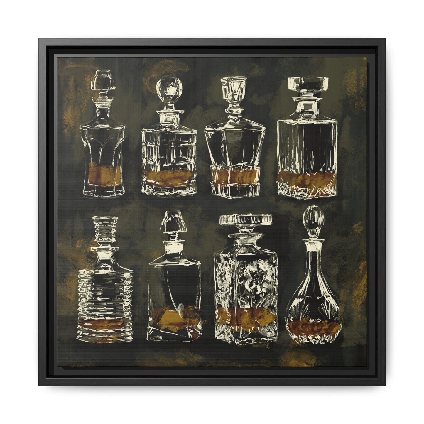 The Good Pour - Gallery Wrapped Canvas with Frame