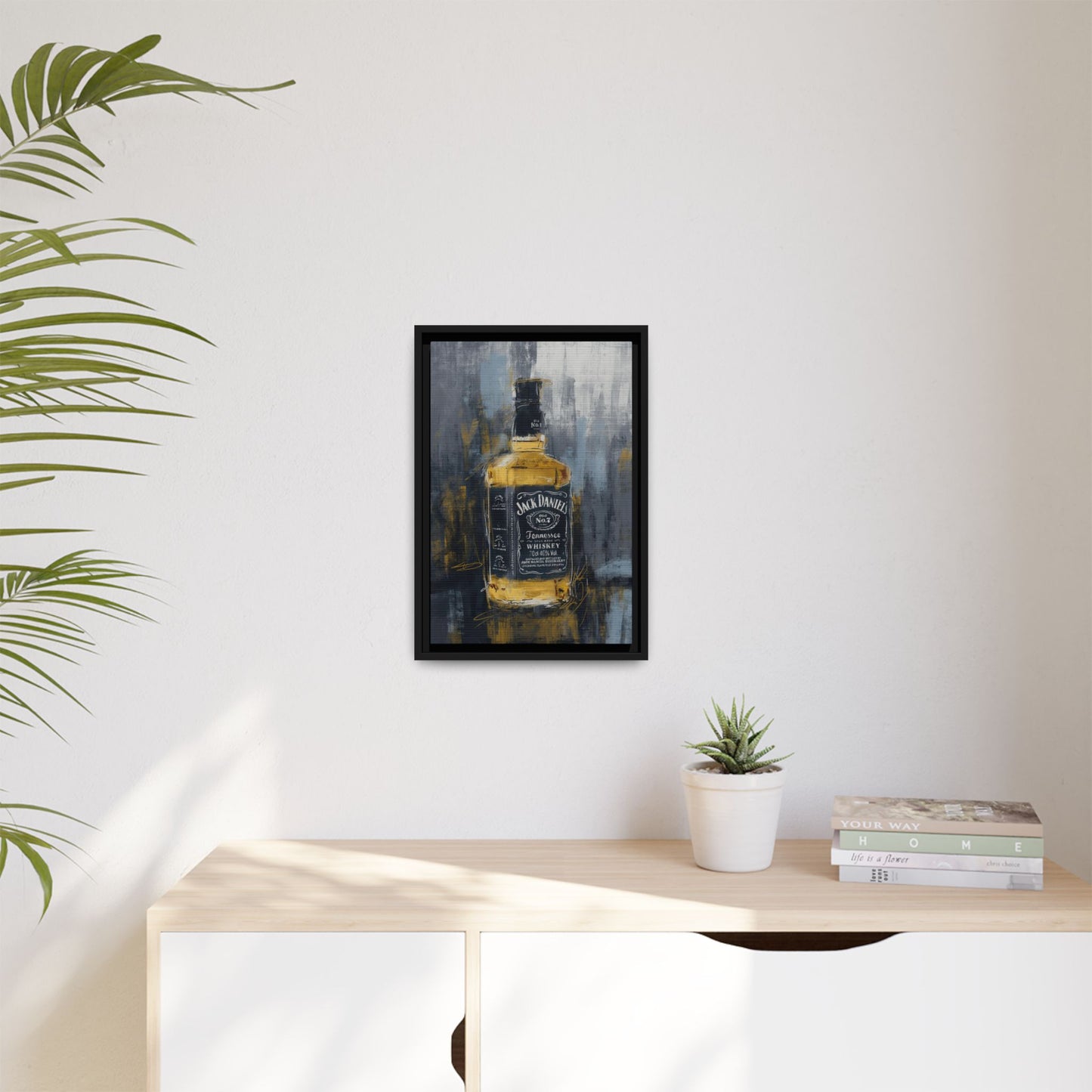 Tennessee Whiskey - Gallery Wrapped Print with Black Frame