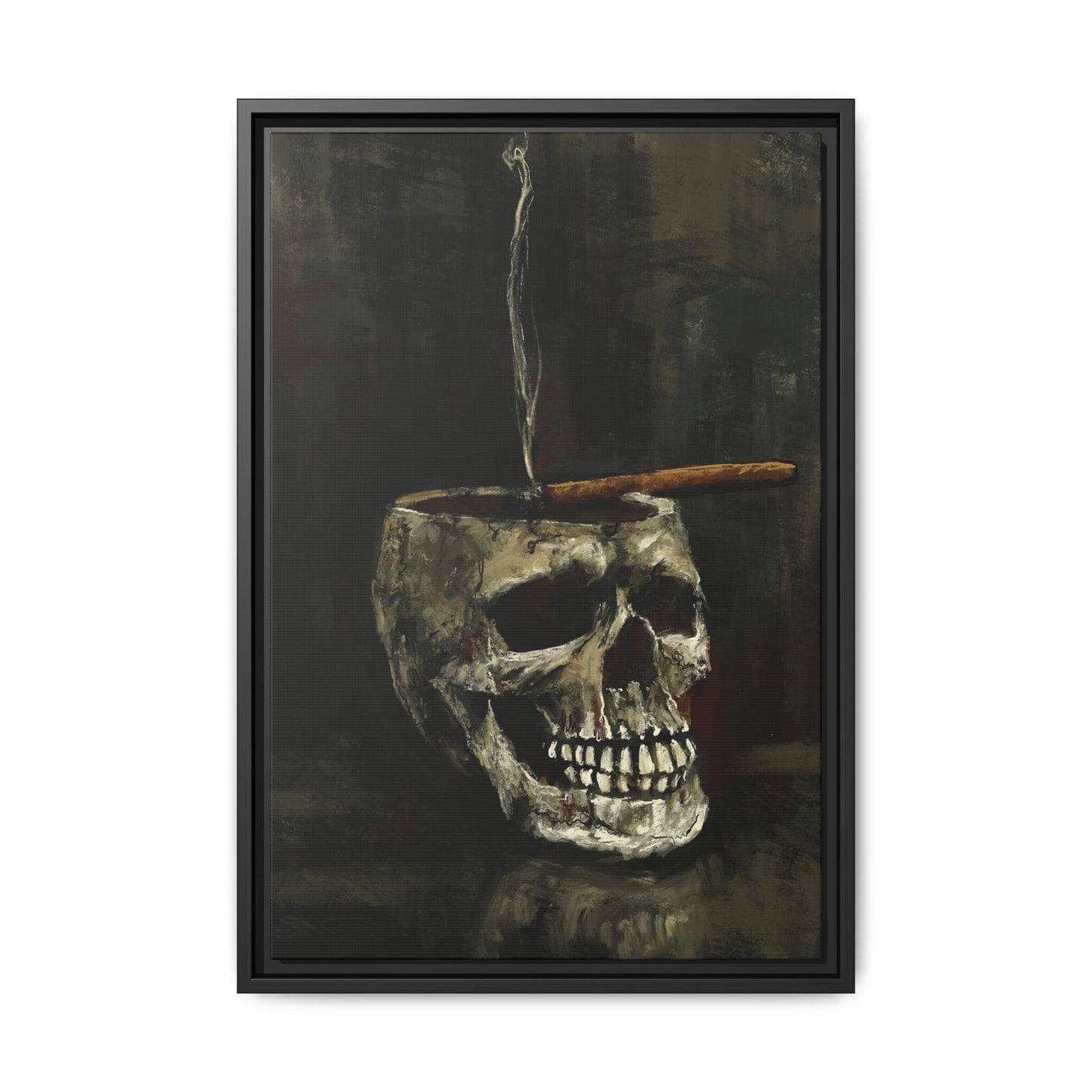 Evening Ritual -  Gallery Wrapped Print with Black Frame