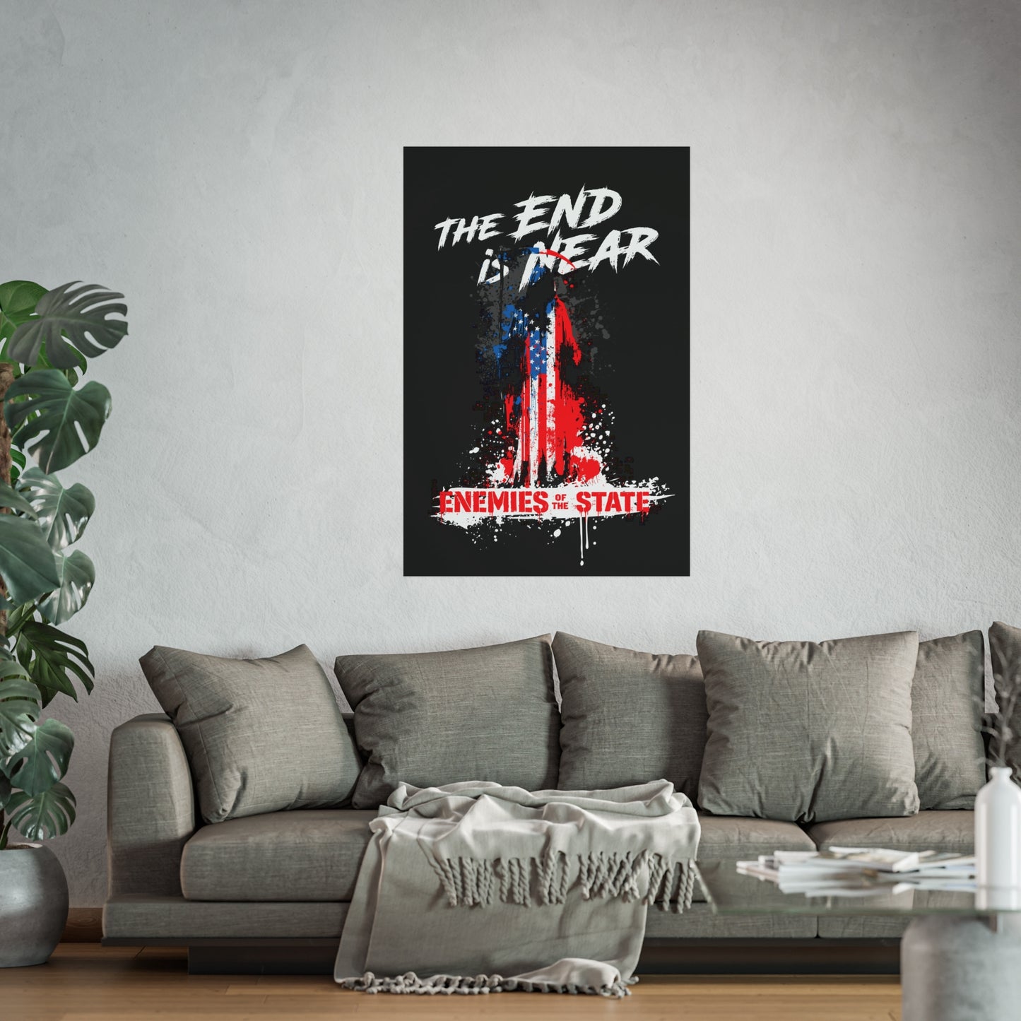The End is Near - American Reaper Poster