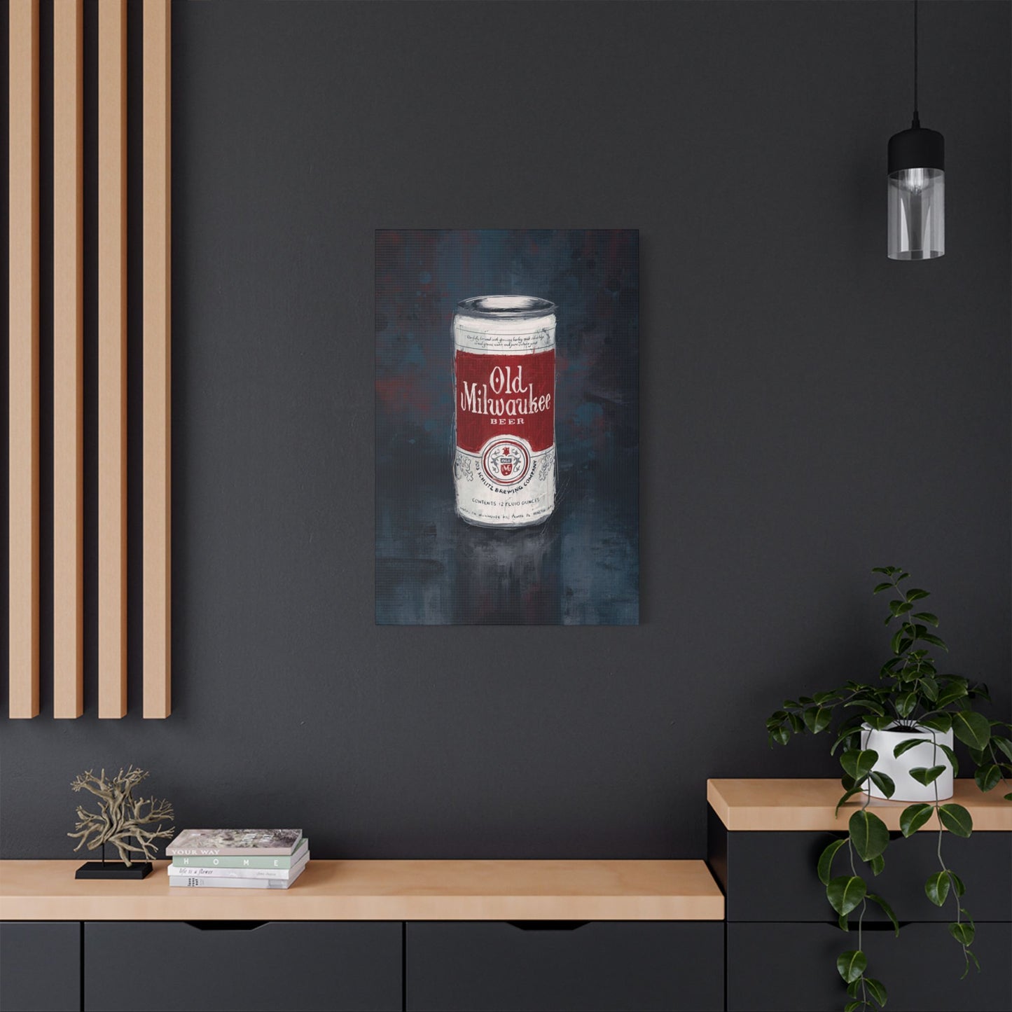 Red Label Memories Art Canvas