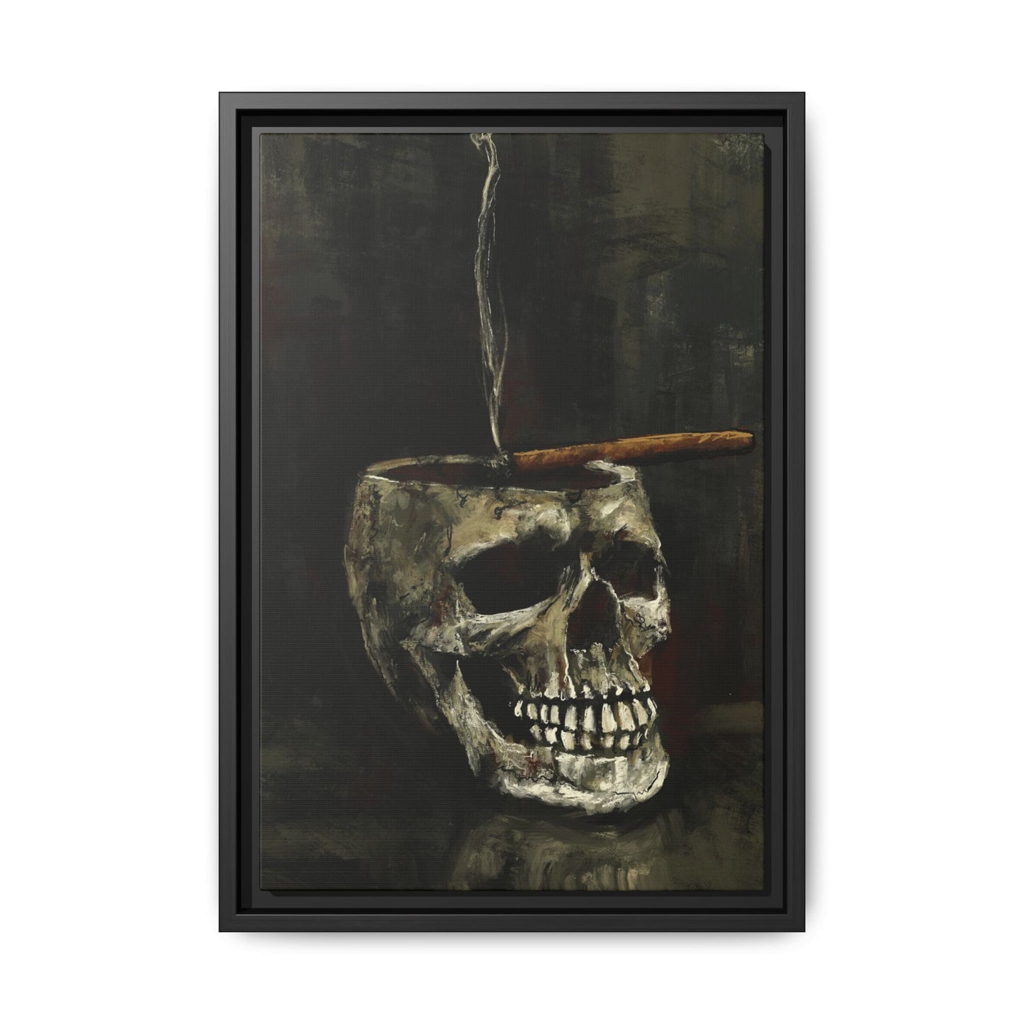Evening Ritual -  Gallery Wrapped Print with Black Frame