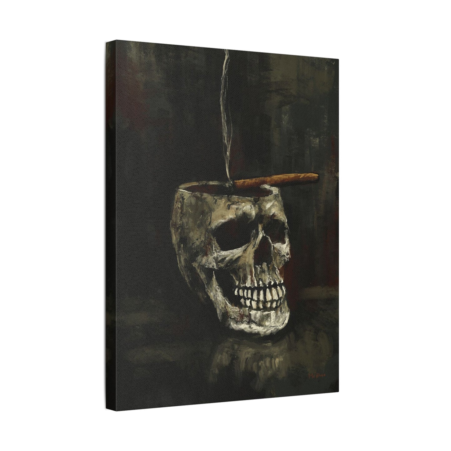 Evening Ritual - Satin Canvas Print
