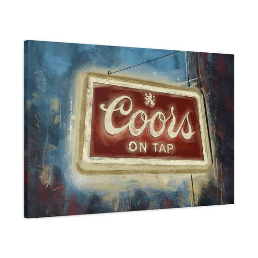 Mountain Brew Legacy Canvas Art Print