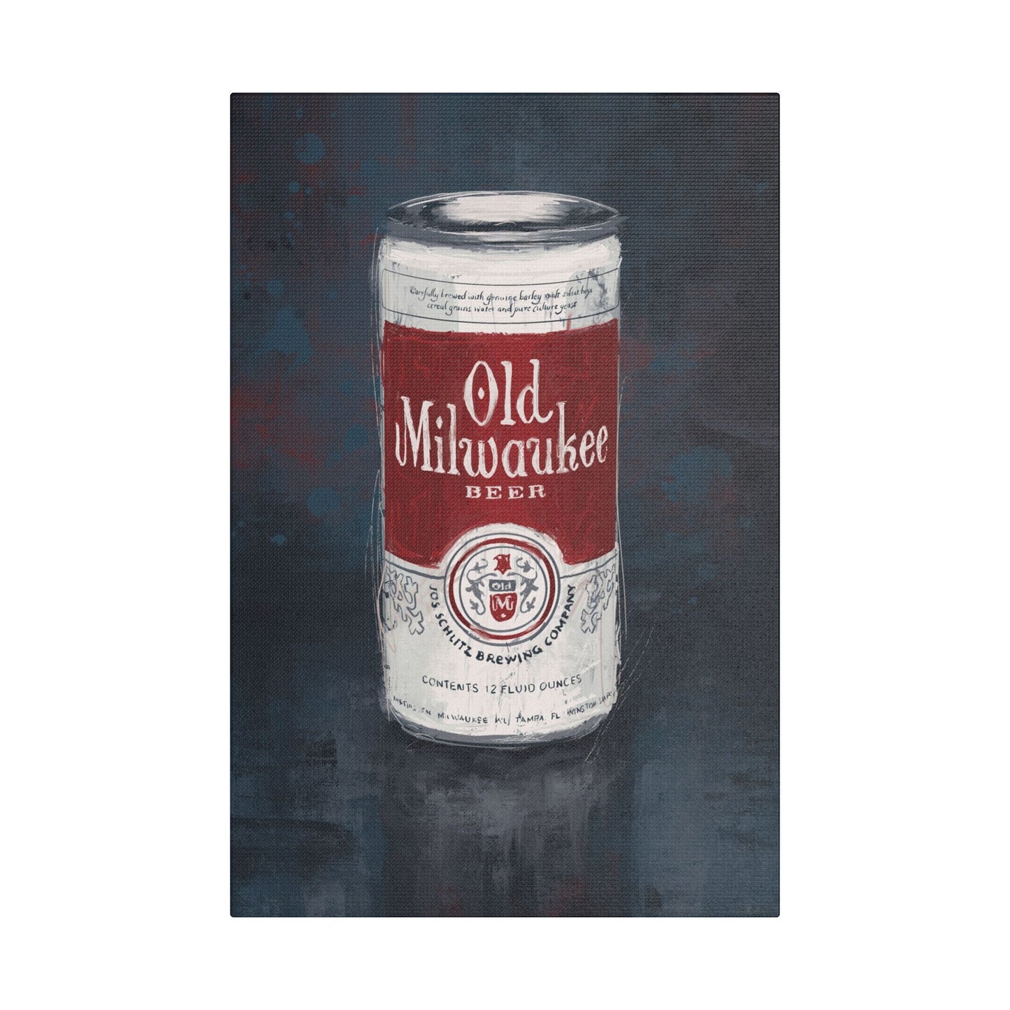 Red Label Memories Art Canvas
