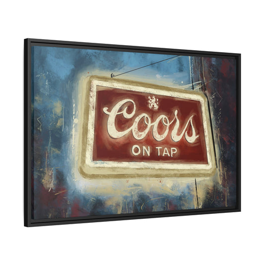 Mountain Brew Legacy Framed Matte Canvas Art