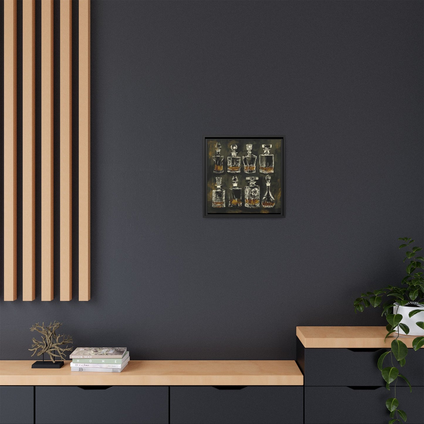 The Good Pour - Gallery Wrapped Canvas with Frame