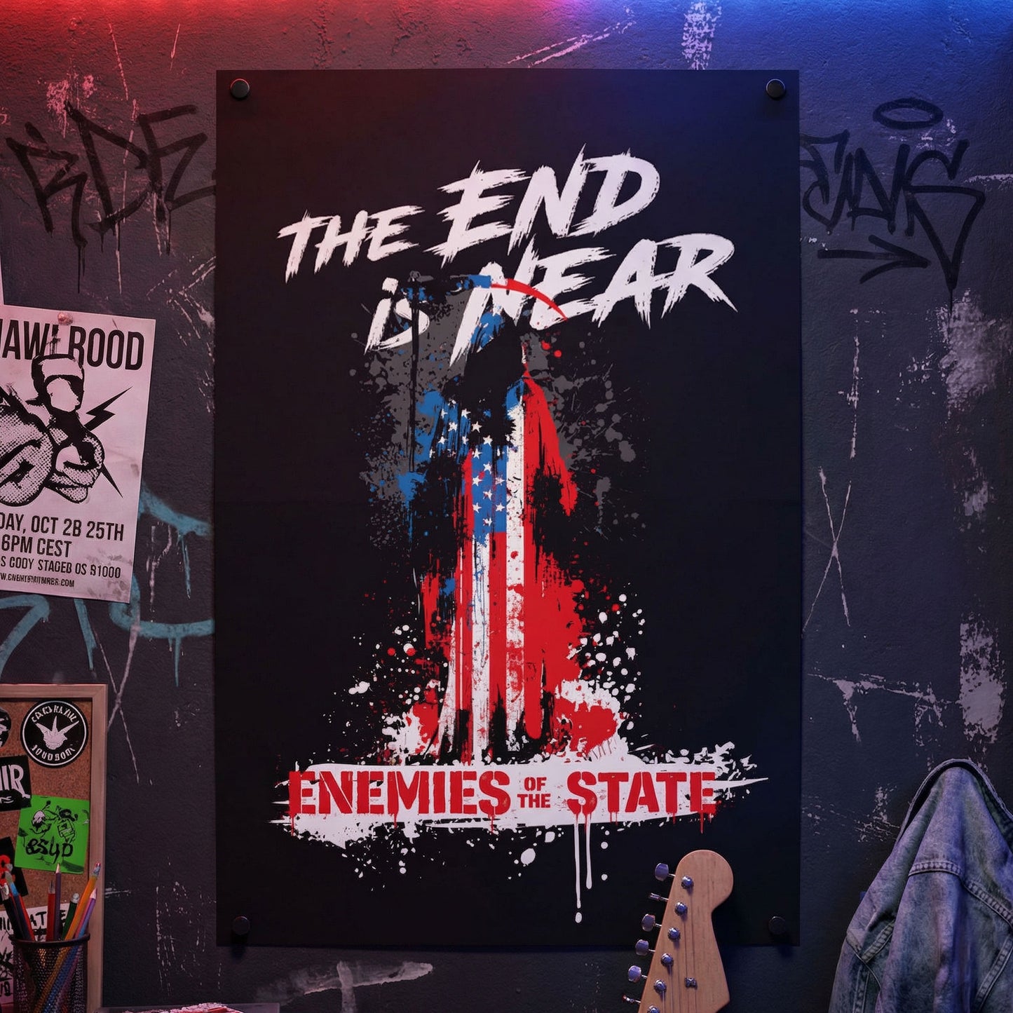 The End is Near - American Reaper Poster