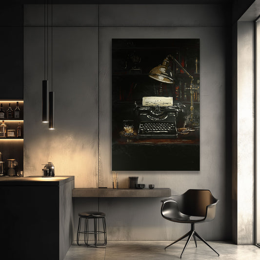 Writer’s Hour - Canvas Print