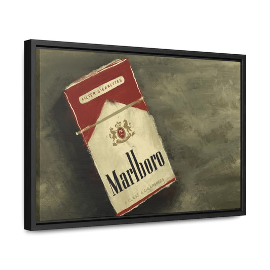 Vintage Reds - Gallery Wrapped Canvas with Black Frame
