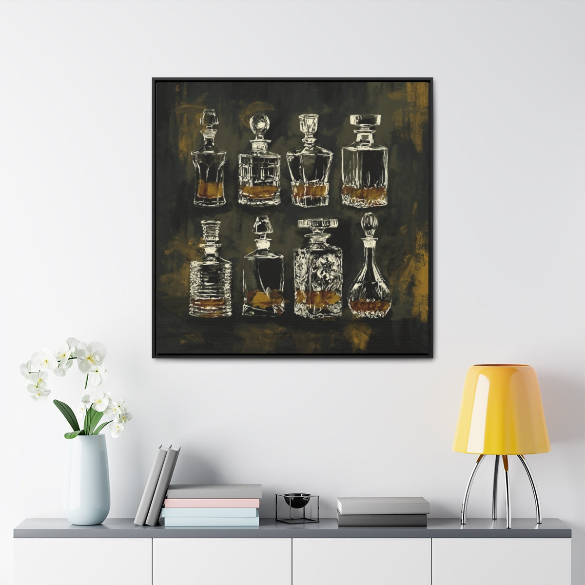 The Good Pour - Whiskey Art Canvas