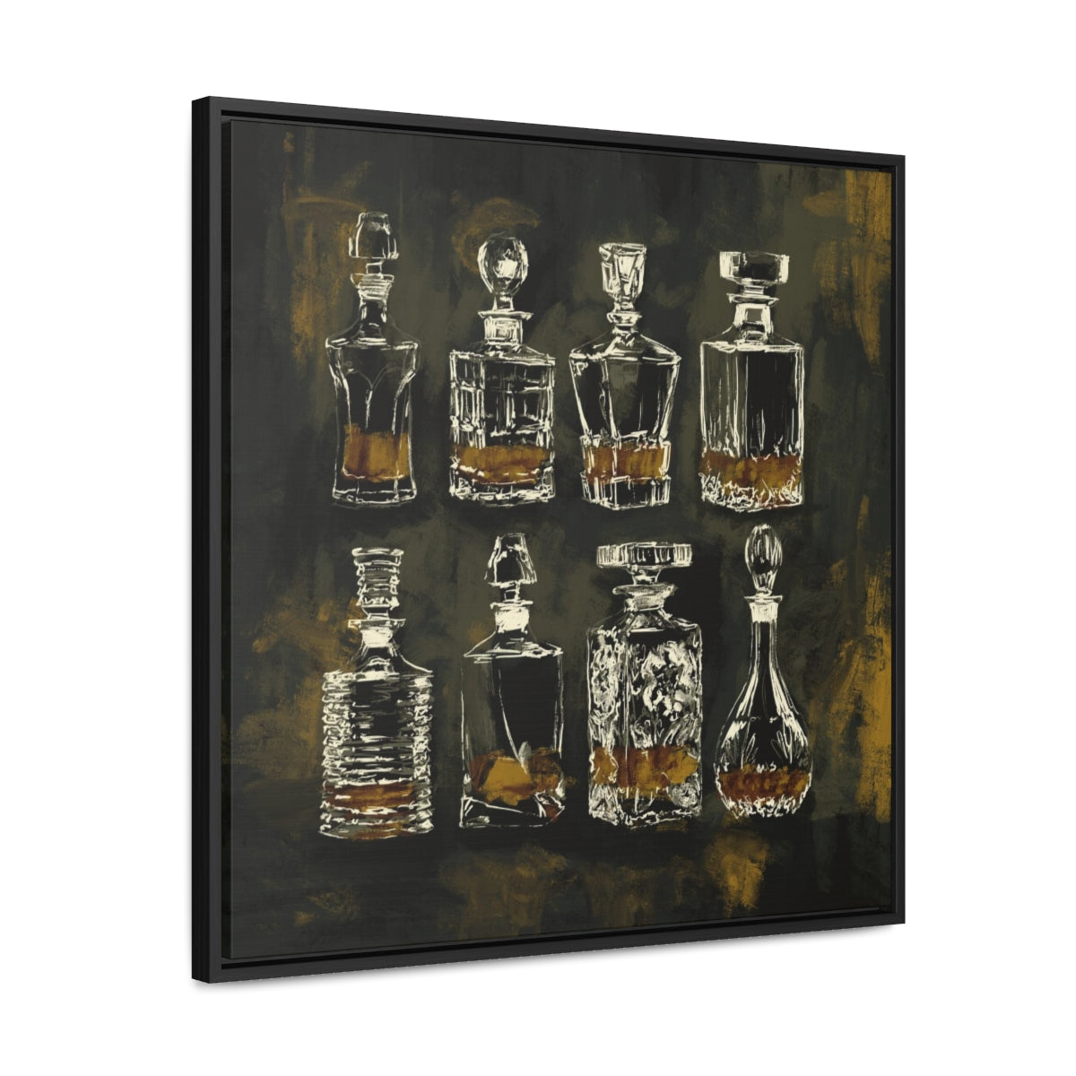 The Good Pour - Whiskey Art Canvas