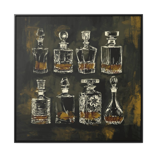 The Good Pour - Whiskey Art Canvas