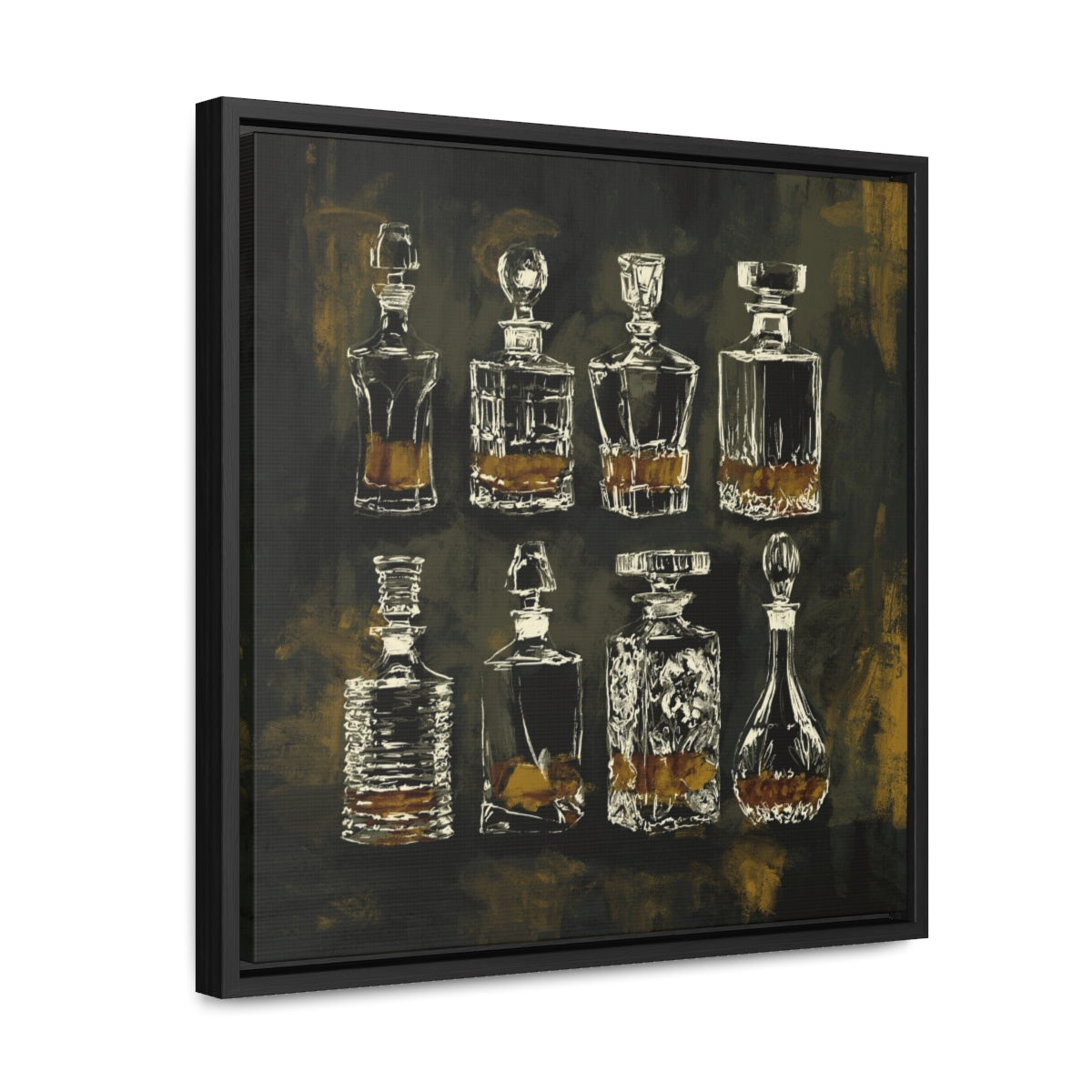 The Good Pour - Whiskey Art Canvas