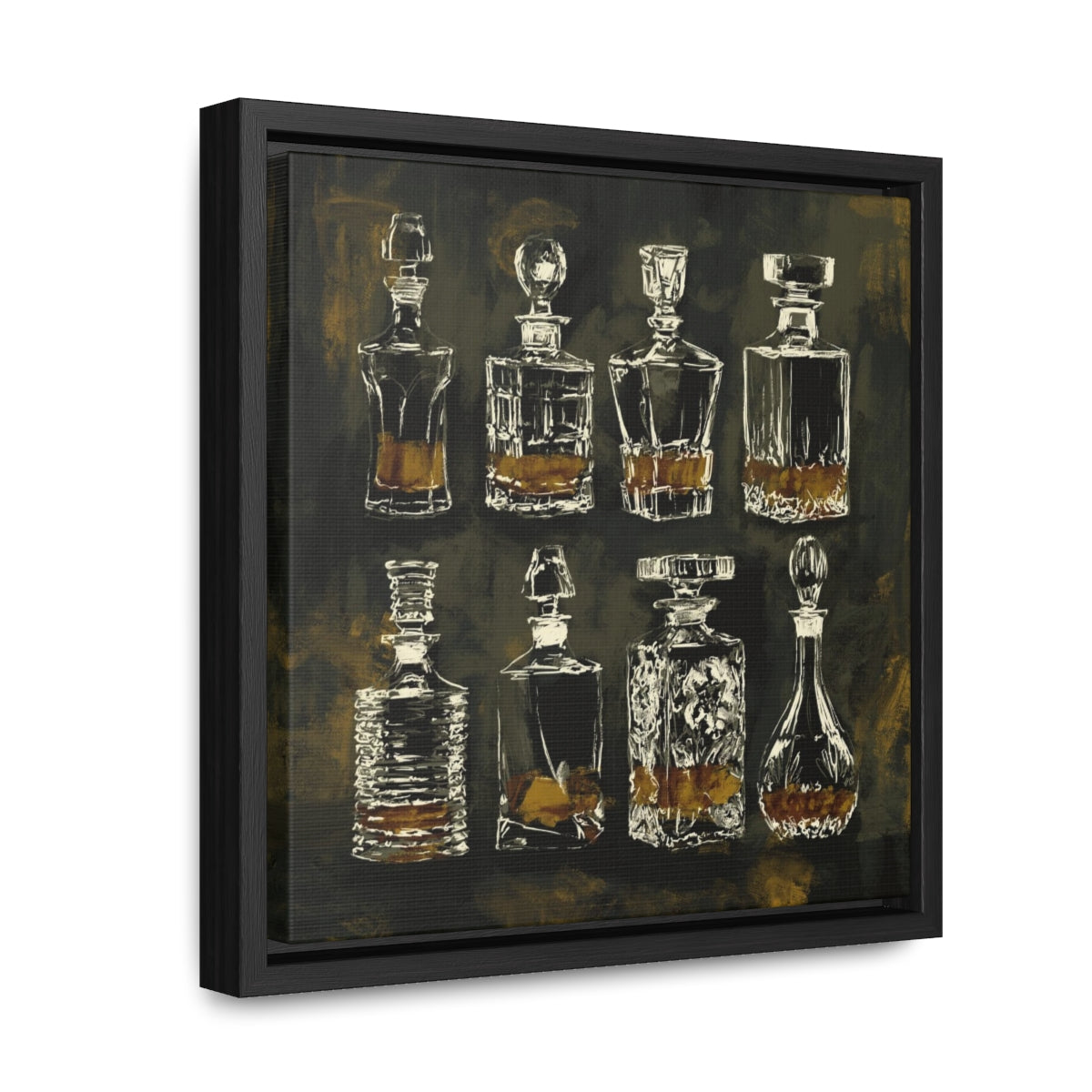 The Good Pour - Whiskey Art Canvas