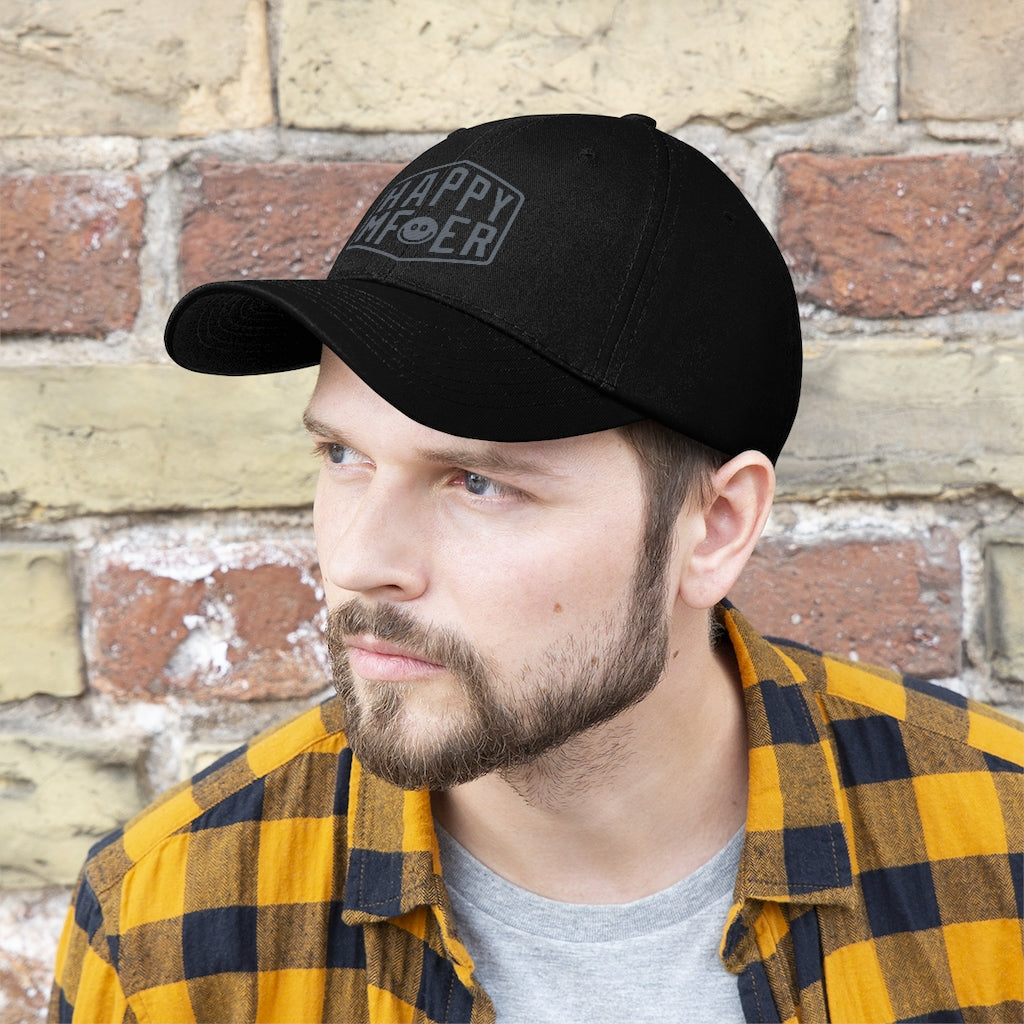 Happy M.F. Badge Hat