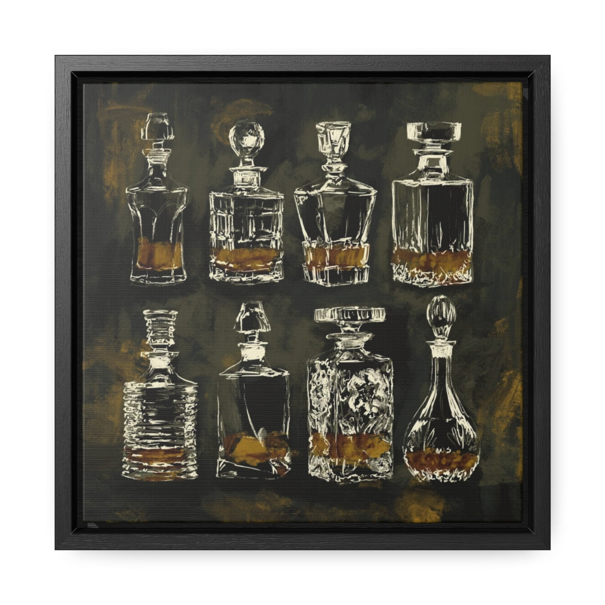 The Good Pour - Whiskey Art Canvas