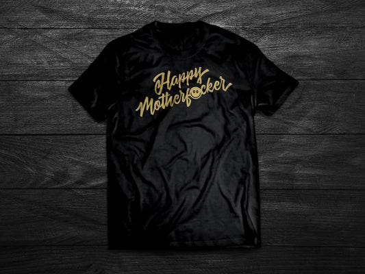 Happy MF’er Script Tee