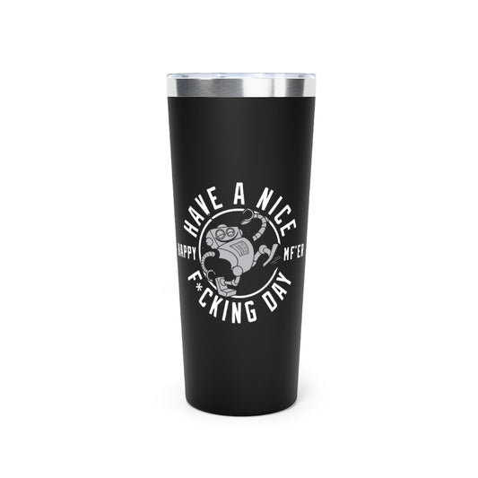 Happy F'ing Robot 22 oz. Tumbler