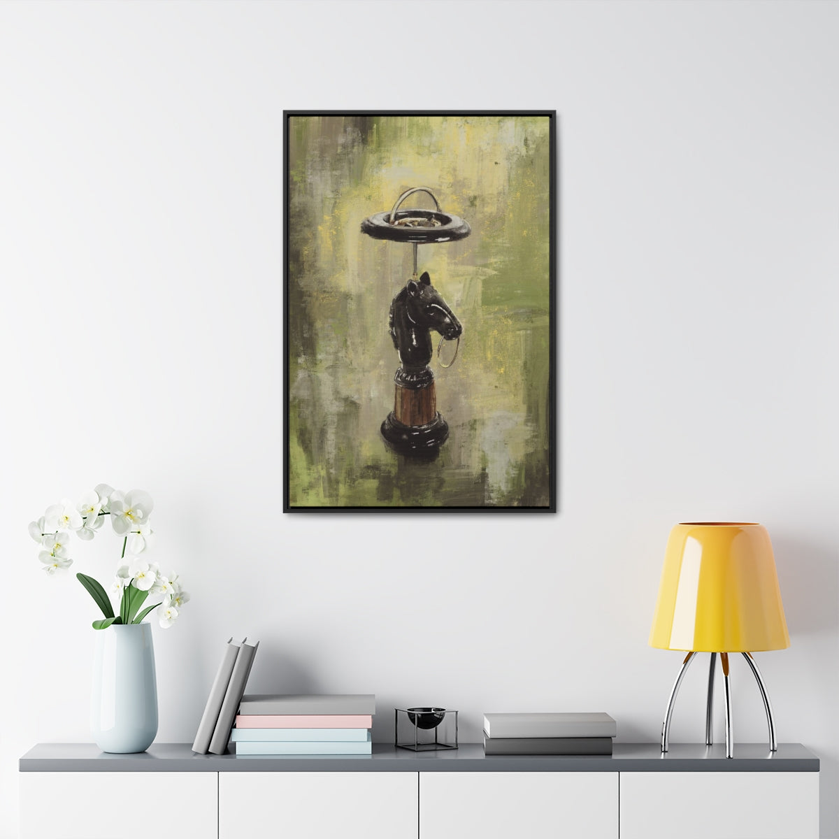 Midnight Ride – Framed Canvas