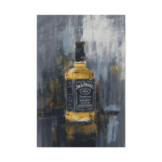 Tennessee Whiskey - Satin Canvas Print