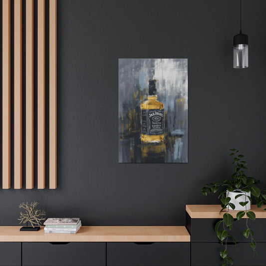 Tennessee Whiskey - Satin Canvas Print