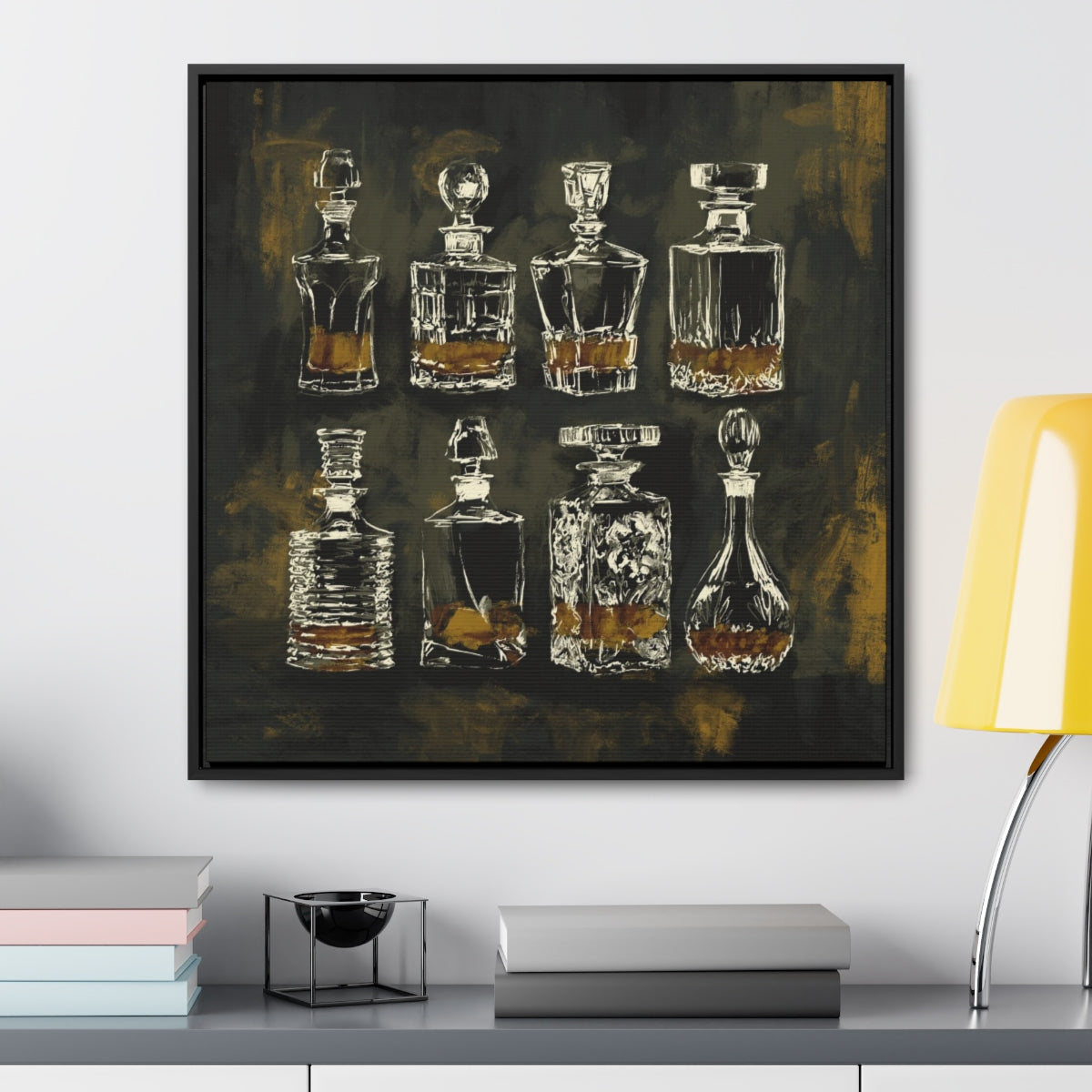 The Good Pour - Whiskey Art Canvas